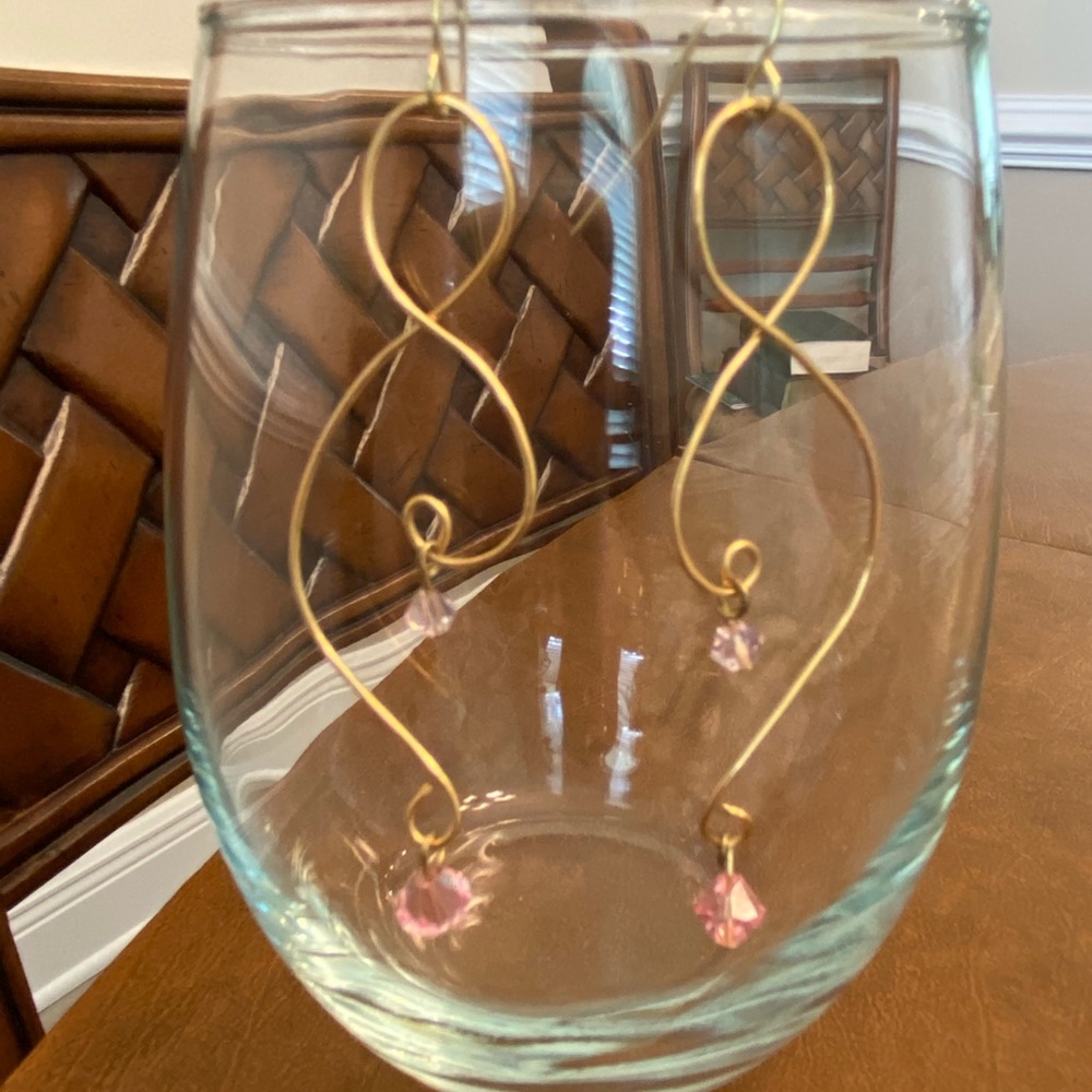 Gold Ballerina Earrings